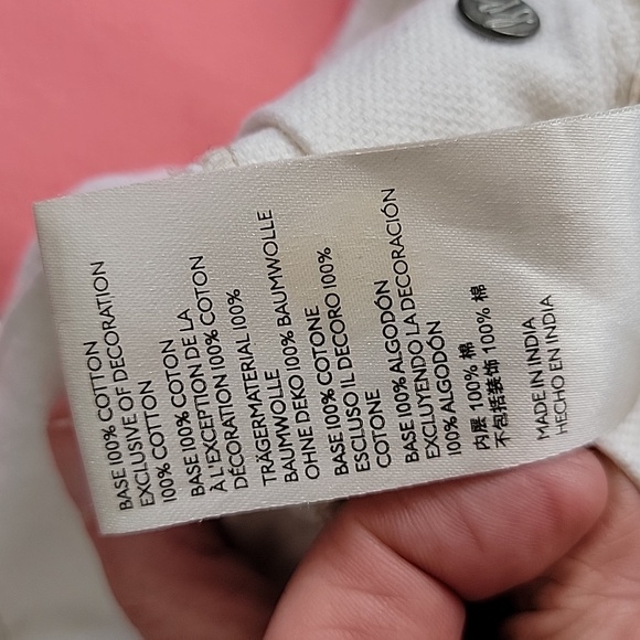 We The Free Love Alive Boyfriend Jeans Patchwork Dye Carpenter Pants Sz 28 - Picture 12 of 16